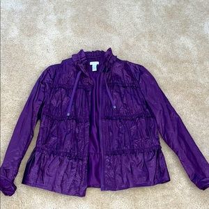 Chico’s Purple Jacket